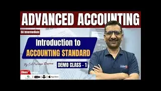 CA Inter Advance Account New Scheme Demo Lec 1 I CA Parveen Sharma for May / Sep 25 / Jan 26 Attempt