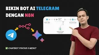 Cara Bikin Chatbot AI Pintar di Telegram Pakai n8n (Gratis & Tanpa Coding!)