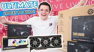 Building the ULTIMATE 6900XT Gaming PC.... LIVE! [GeekaWhat Live PC Build Live!]