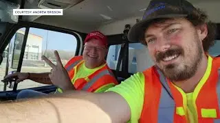 An unexpected encounter: Meet the guys who helped deliver a garbage truck to Trump