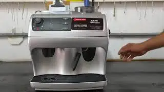 M&aacute;quina de caf&eacute; espresso, Gaggia Syncrony : Avaria de falta de &aacute;gua e  como resolver
