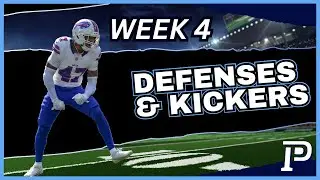Week 4 MUST Start Defenses & Kickers | Great Streaming Options