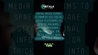 Social media scams: Scammers use social media platforms to spread malware #shorts