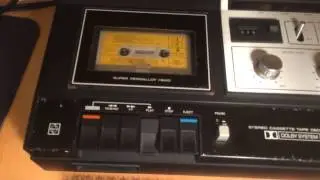 National Panasonic Stereo Cassette Tape Deck 269