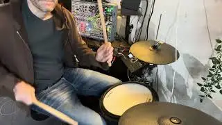 playing live drums with eurorack