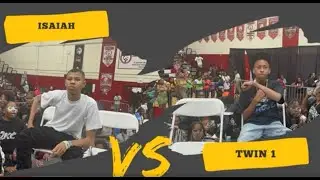 Twin 1 vs Isaiah 😮&zwj;💨🔥 They Was On 10 😮&zwj;💨🔥 | Tommy The Clown&rsquo;s BATTLEZONE 2024❕