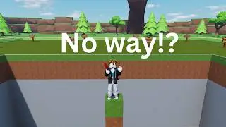 How I did a life on a 1x1 plot || Block Tycoon (Unedited footage)