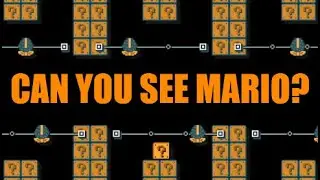 The Starting Jump Is IMPOSSIBLE On A Level Made Out Of ? Blocks! Mystery House (Super Mario Maker)