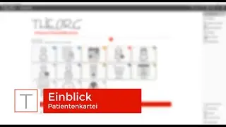 Einblick in die Patientenkartei