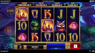 Blue Wizard - bonus game - epic game - max  win - slot