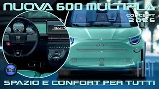 NUOVA FIAT 600 MULTIPLA &ndash; spazio e confort