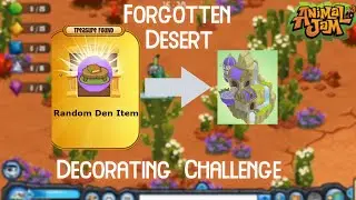 Forgotten Desert Decorating Challenge [Animal Jam Classic]