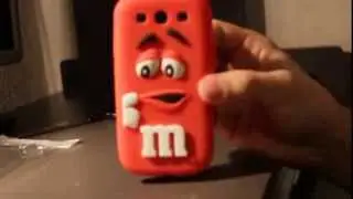 M&M's Case for Samsung Galaxy s3 ММдемс чехол красный вкусняшка прикол новый дизайн 3d-модель