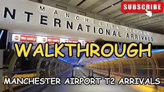 Walkthrough Manchester Airport T2 Arrivals #walkthrough #manchesterairport #terminal2