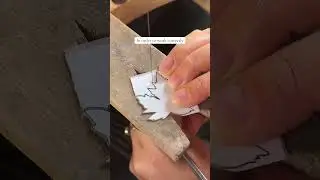 How to attach your saw blade in your jewellers saw #jewelrytutorial