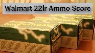 Ammo Score: Walmart 22lr Thunderbolt Bricks