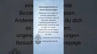 Narzisstischer Missbrauch hinterl&auml;sst tiefe Spuren &ndash; aber Heilung ist m&ouml;glich! @Wie.Sabrina.