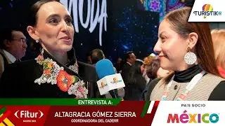 Entrevista con la coordinadora del CADERR, Altagracia Gómez Sierra desde FITUR 2026