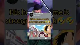 His horse's name is stronger though 🤣🤣#anime #edit #amv #ytshorts #onepiece #luffy