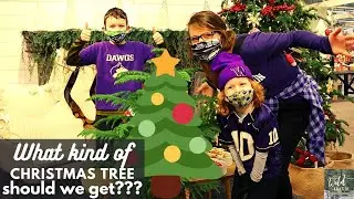What Kind of Christmas Tree Should We Get??? | VLOGMAS DAY 2