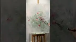 Flower Oil Painting Tutorial #originalartwork