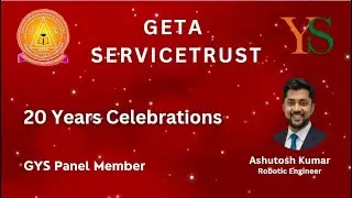 GETA 20 Years Celebrations - Ashutosh Kumar
