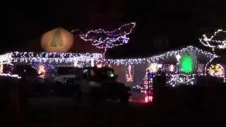 My Dad's light show for 2013 Part 1