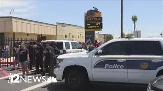 Student stabbed to death in Maryvale classroom.