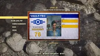 Fallout 76 The Wayward speedrun new PB (26:18) and Console World Record!