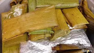 Tamalitos Torteados de Carne Molida  a la LEÑA | @Sabores Vintage
