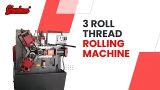 Three Roll Thread Rolling Machine