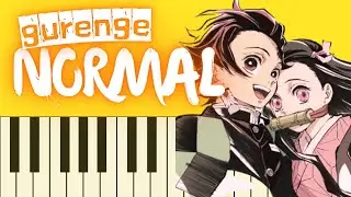 Gurenge Intermediate Piano Tutorial | Play Demon Slayer OP Like a Pro 🎹 + Free MIDI & Sheet Music
