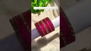 beautiful combo with raindrop bangles 🥰❤ #bangles #raindrops #viral