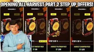 OPENING ALL HARVEST PART 2 STEP UP OFFERS! ARE THEY WORTH IT?