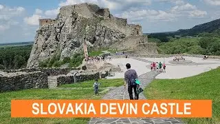 Central Europe Vlog 2025 #24 Devin Castle at Bratislava, Slovakia | Campervan Road Trip with kid