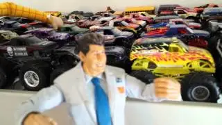 When WWE meets Monster Jam...
