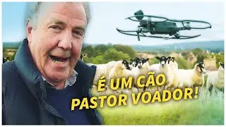 Jeremy Clarkson usa drone como c&atilde;o pastor | Clarkson's Farm | Prime Video Portugal