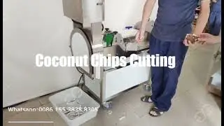 Coconut Chips Cutter Shred Cutting Machine In Sri Lanka