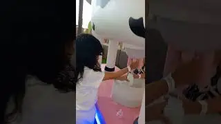 kak Nala peras susu sapi sapian☺️#comell #lucu#videoshort
