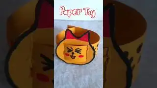 Kid-Friendly DIY😜Craft Your Own Emoji Hand Band &ndash; Fun Paper Toy!😋#diy#djkids #trending#viral#shorts