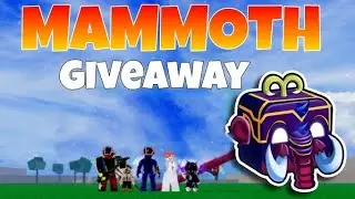 Mammoth giveaway#blox fruit!!!!!!!