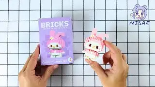 My Melody Bricks | How to Build My Melody Bricks | Sanrio DIY Toys