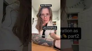 Each Generation as Pharmacists💊 part 2 #funny #skit #pharmacy #doctor #genz #trump #america #silly