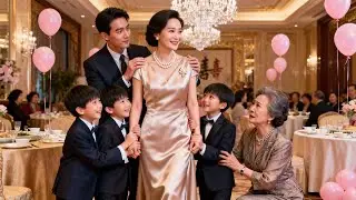 Expelled by Her Mother-in-Law, She Returns 20 Years Later with Three Sons and Total Revenge.