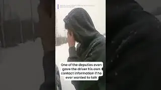 Deputies Help Driver in Need of Emotional Support