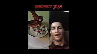 CR 7 Ronaldo react video food cutting skills respect 😱 #viral #views #respect #fruit 2024