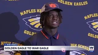 Naples four-star DB Kensley Faustin, signs with Auburn