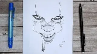 Comment dessiner Ça Le Clown | Dessin D'Halloween | Tuto pas à pas