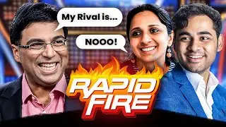 Rapid Fire with Vishy Anand, Arjun Erigaisi & Aruna Anand