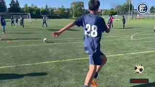 IFC Academy - Technical Warm Up Passing and Progression